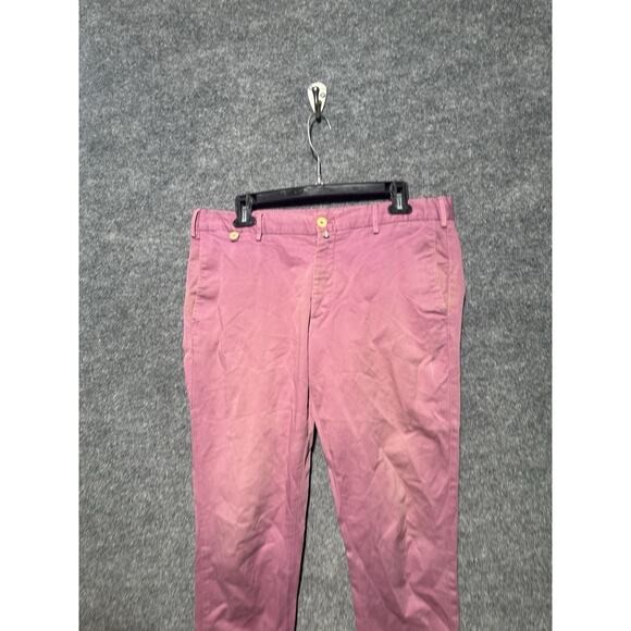 Mossimo Dutti Chino Pants Men's Size 32 Purple Adults Cotton Blend - Picture 2 of 7